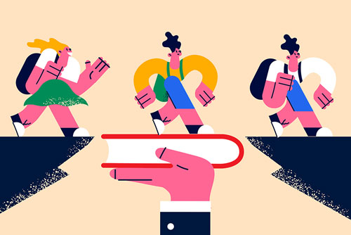 وکتور  EPS کارتونی تبریک روز بین المللی دانشجو لایه باز و قابل ویرایش